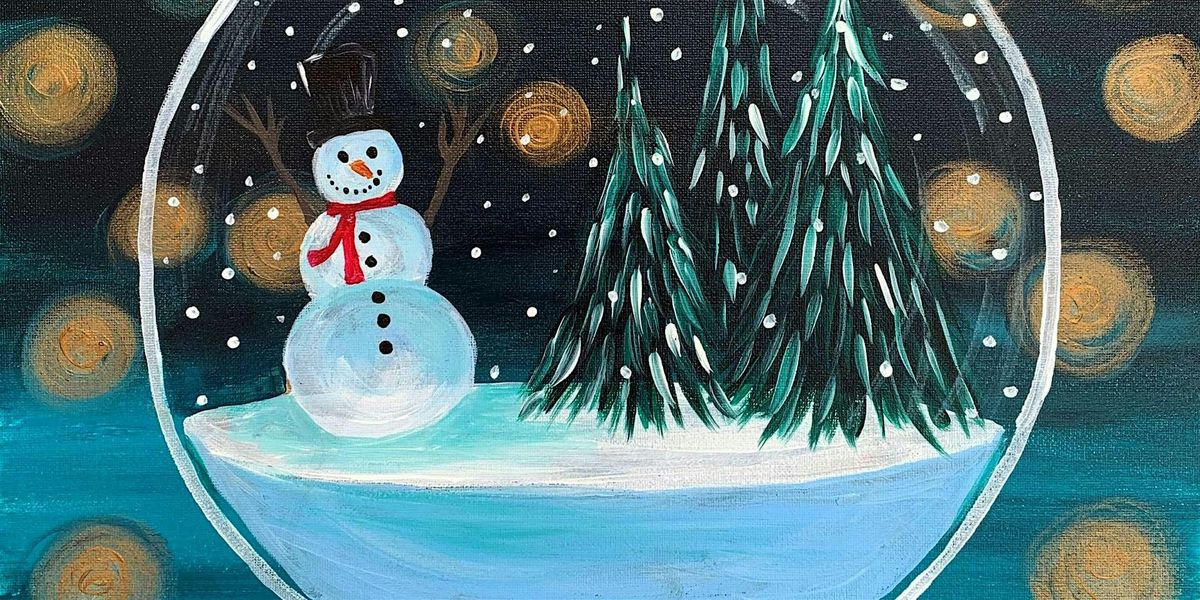 Magical Snowfall - Paint and Sip by Classpop!\u2122