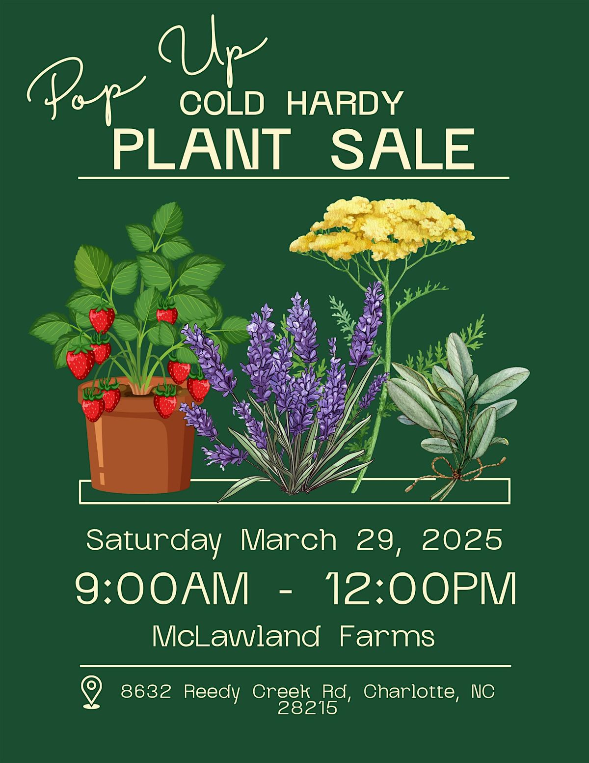 Pop Up Plant Sale