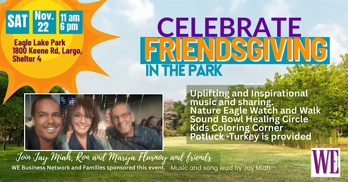 Friendsgiving in the park