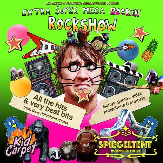 Kid Carpet Extra Super Rokin\u2019 Rock Show - Saturday 7th December