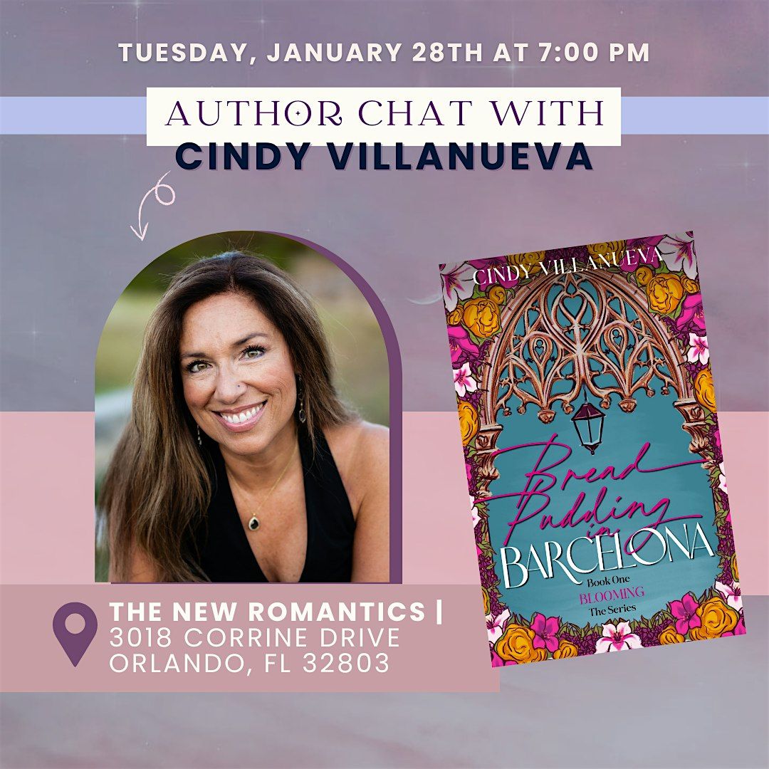 Author Chat with Cindy Villanueva