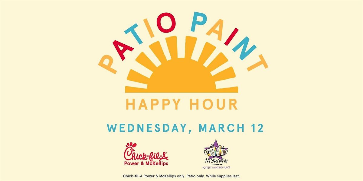 Patio Paint Happy Hour with As You Wish