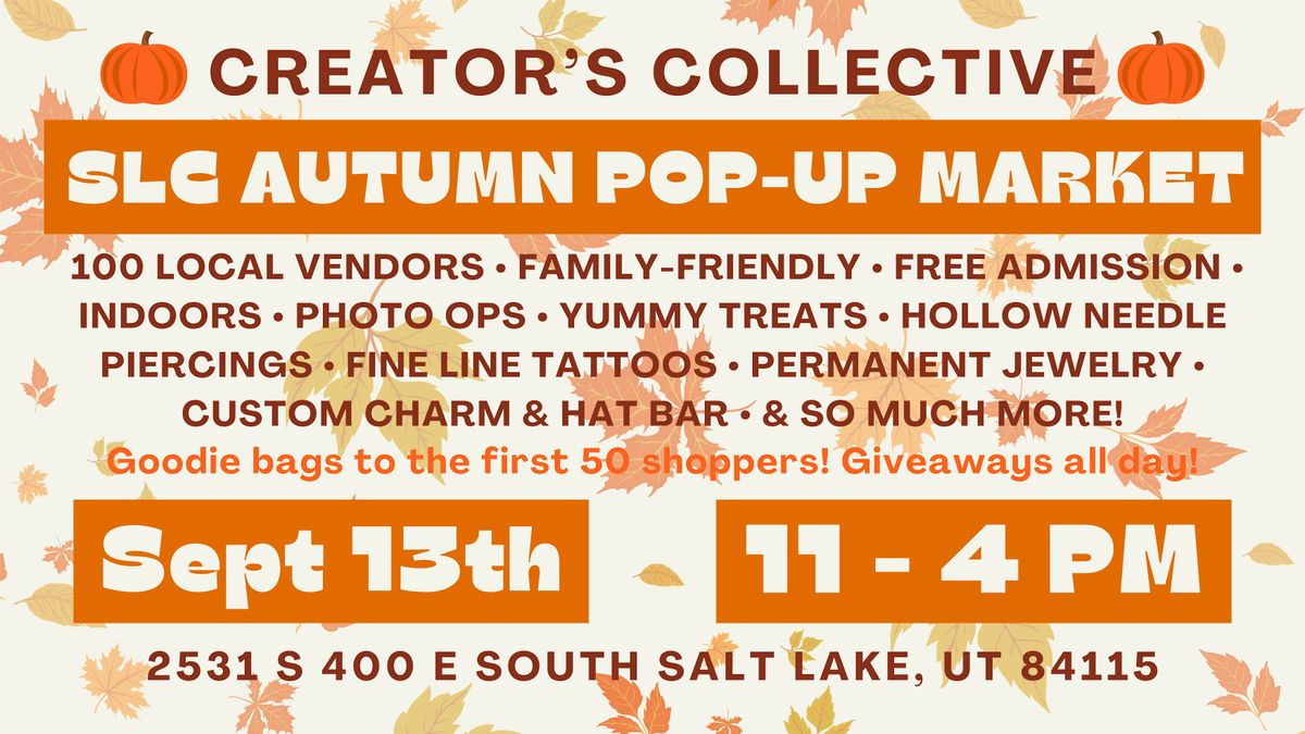 Creator's Collective SLC Autumn Market