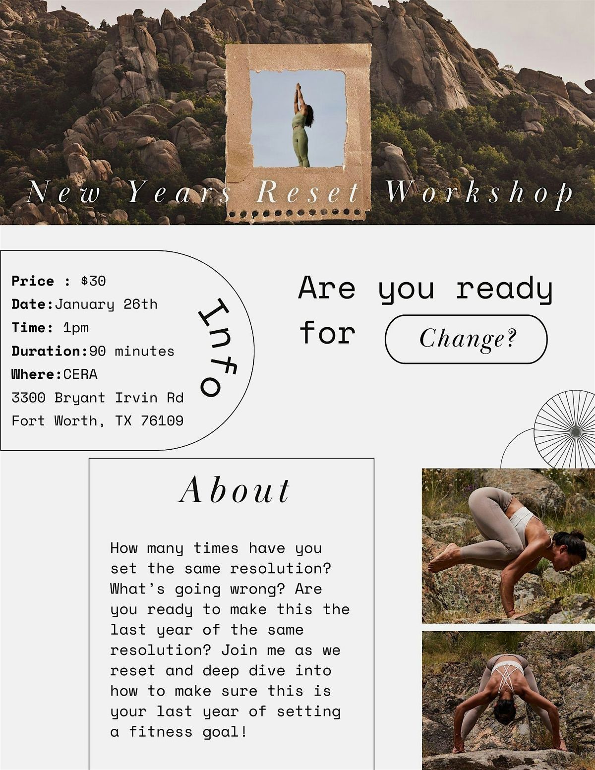 New Years Reset Workshop