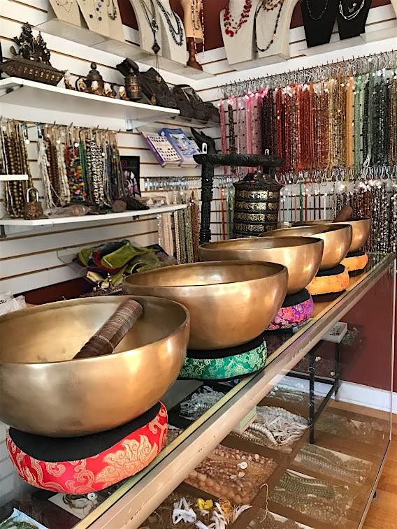 Singing Bowl Sound Therapy with Crystals