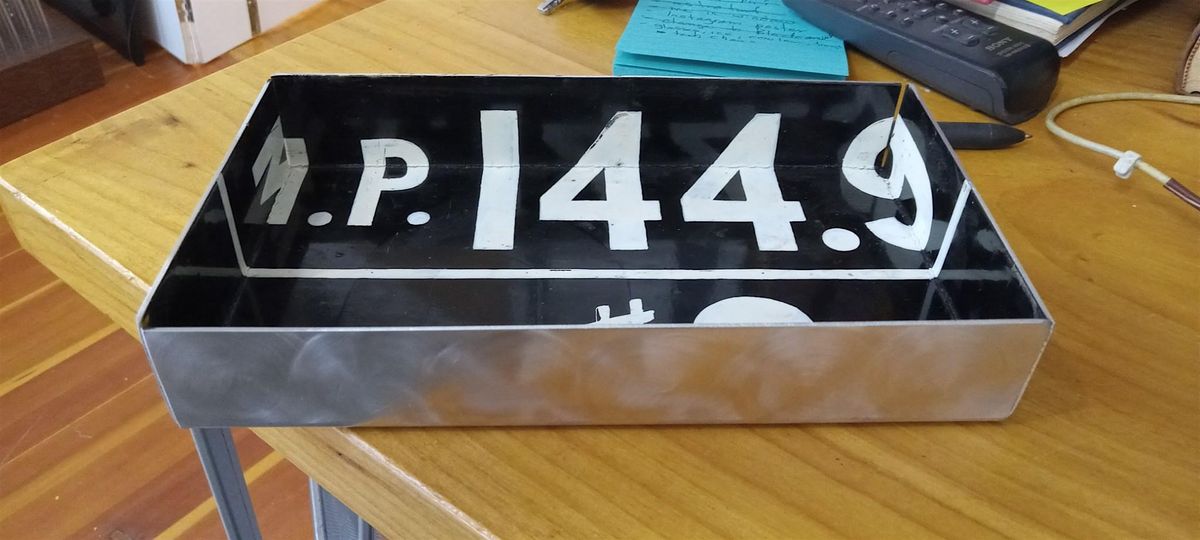 Create Your Own Railroad Sign Box