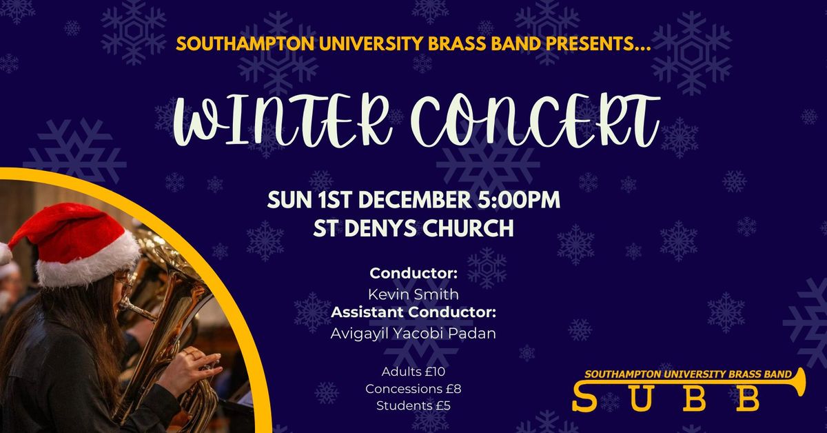 Southampton University Brass Band Winter Concert