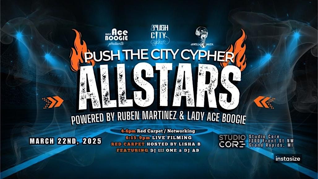 Push The City Cypher All-Star - Live