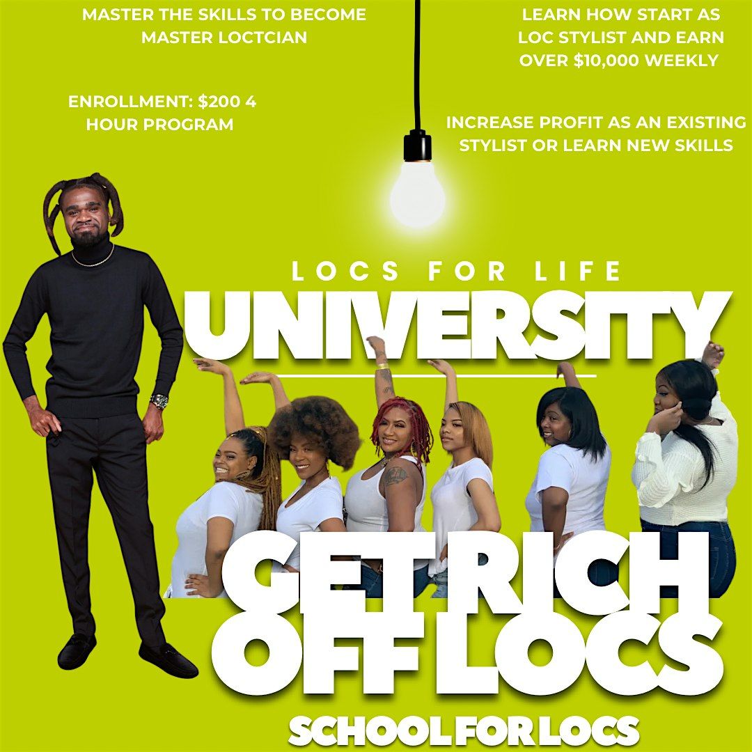 Master Loctician Techniques In Person\/Online 4 Hour Class