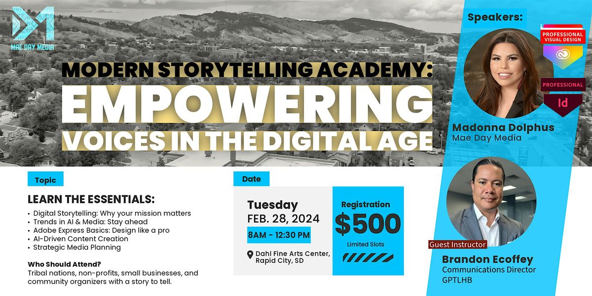 Modern Sorytelling Academy: Empowering Voices in the Digital Age