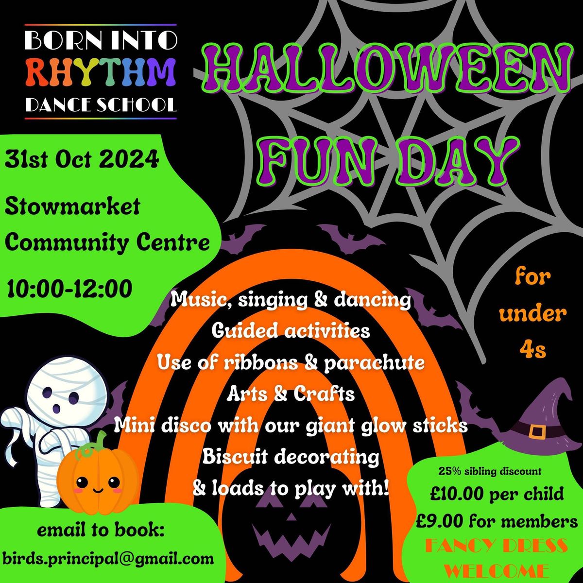 Halloween Fun Day (for under 4s)