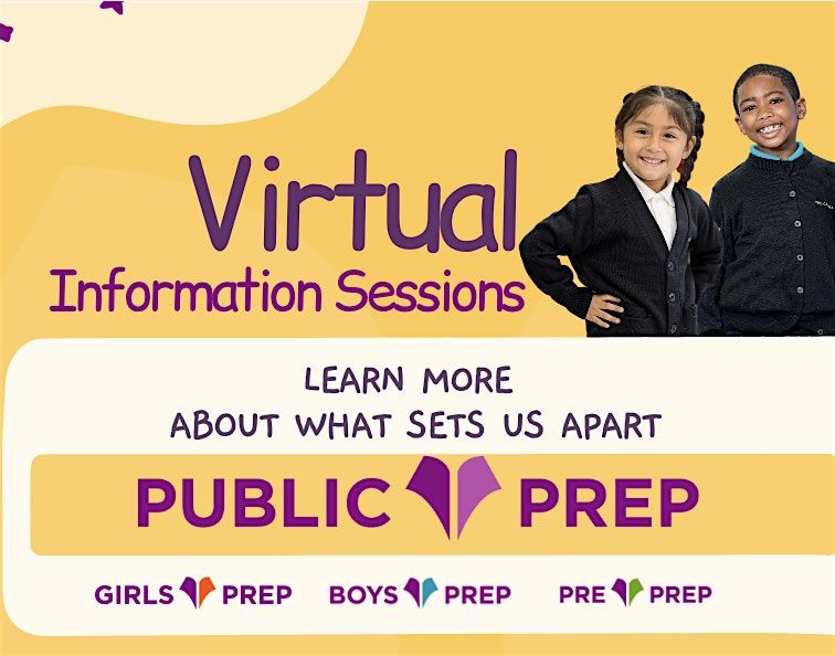 Public Prep Virtual Information Session \u2022 March 24