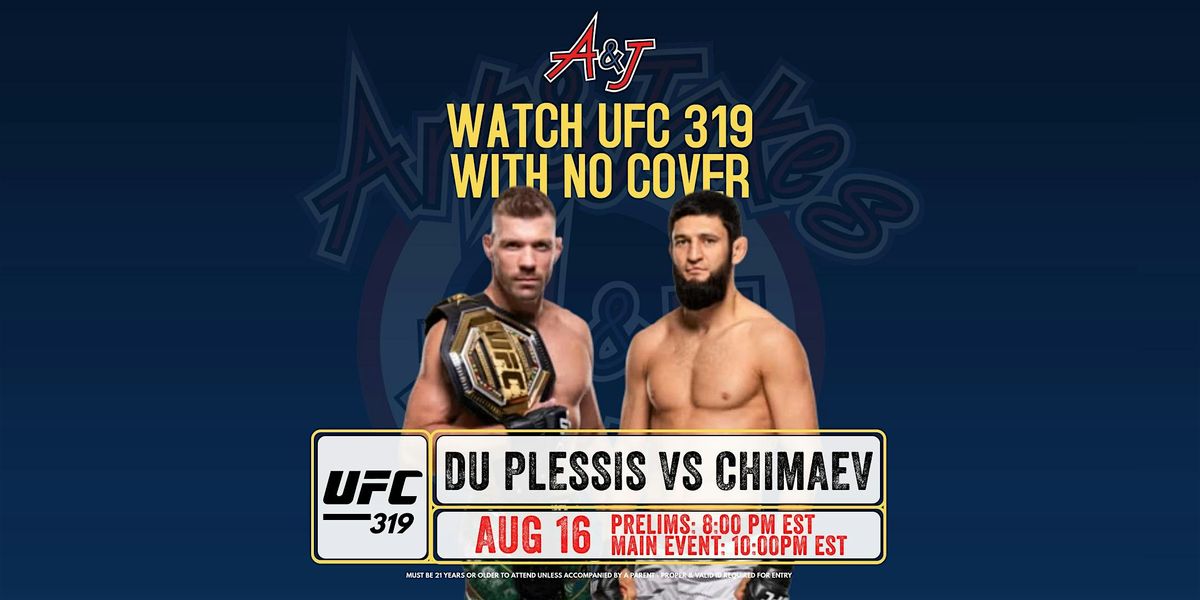 UFC 319 Watch Party @ AJ's Lansing