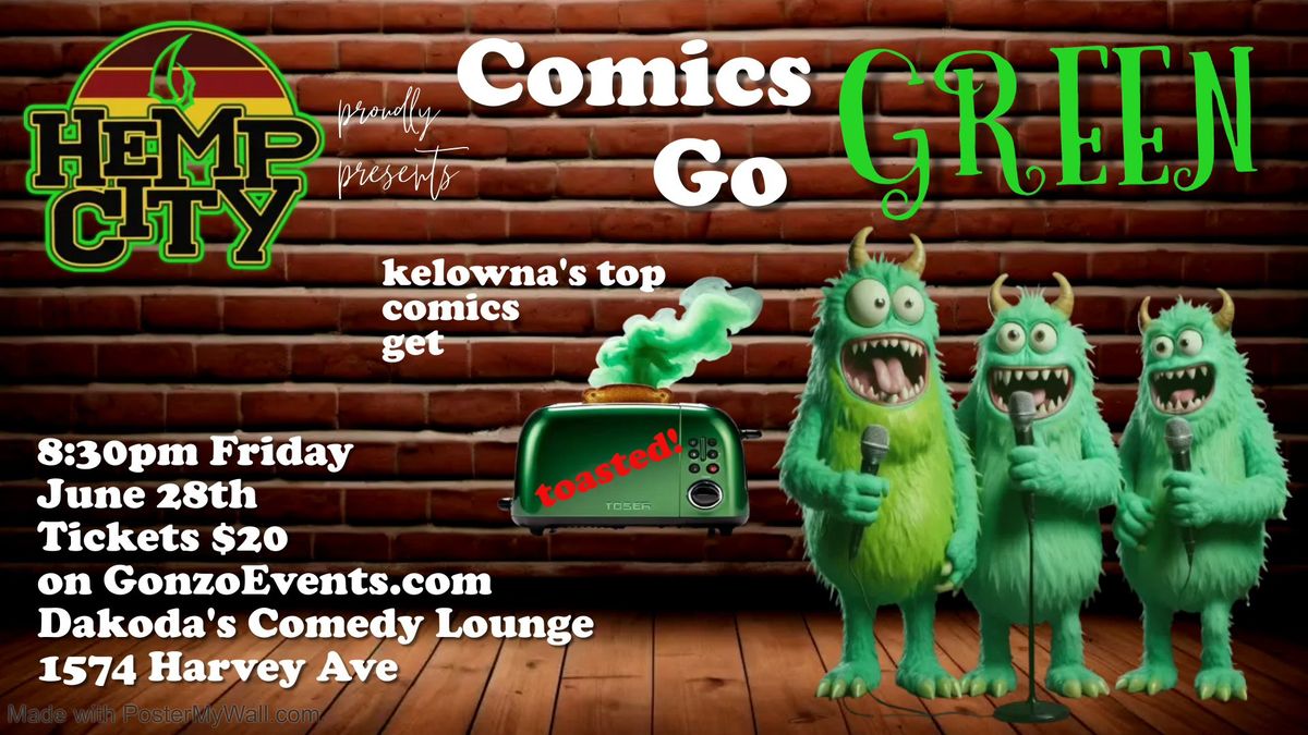 Hemp City presents Comics Go Green