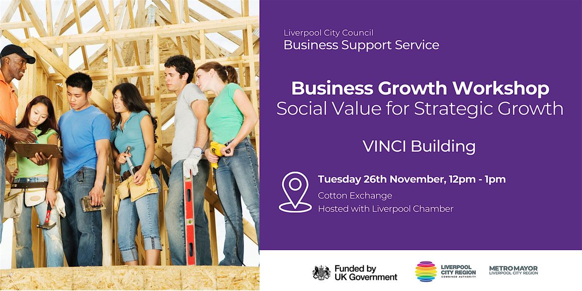 Business Growth Workshop: Social Value for Strategic Growth