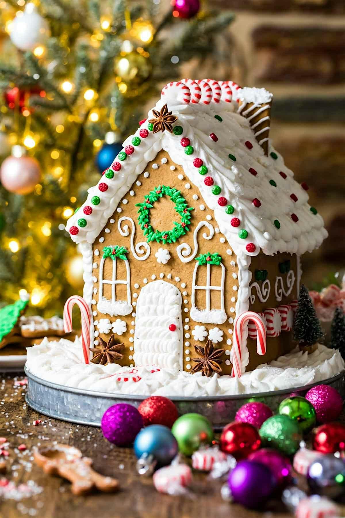 Gingerbread House  Decorating