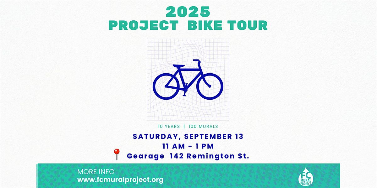 2025 Mural Project Bike Tour