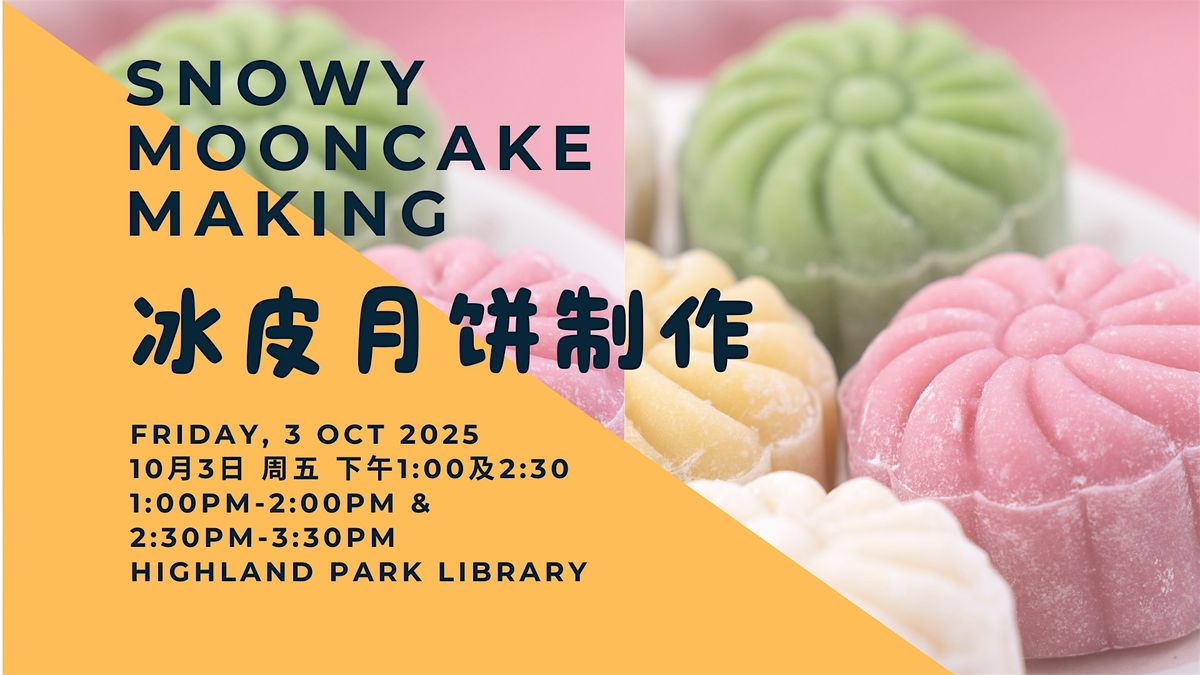 Snowy Mooncake Making