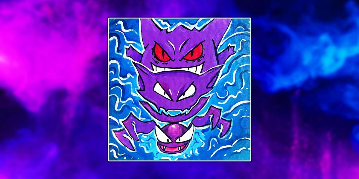 Gengar Evolution Paint-n-Sip