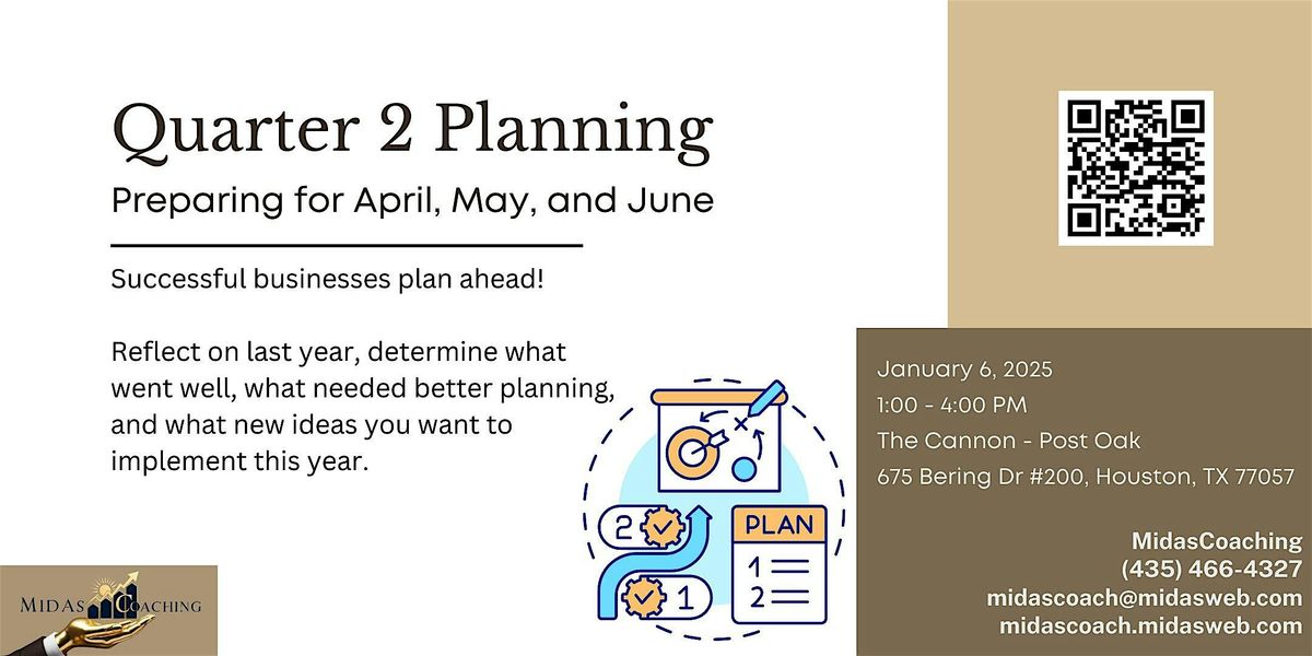 Business Development Workshop: Quarter 2 Planning