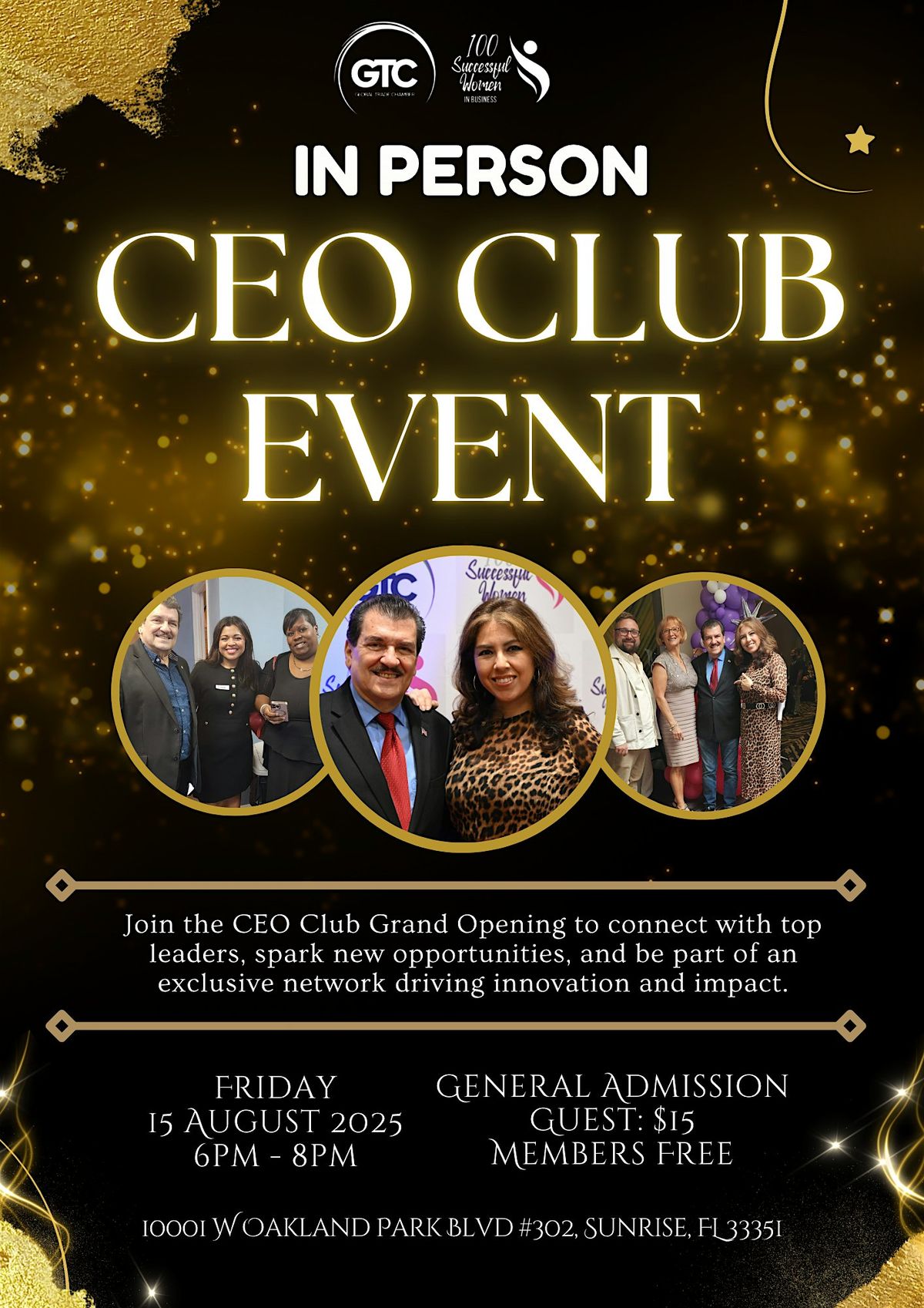 CEO CLUB GTC EVENT