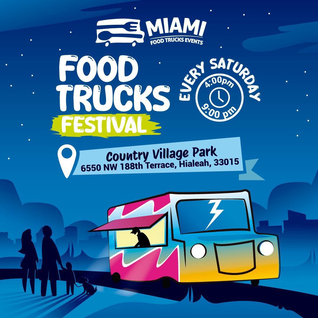 Food Trucks Saturdays Country village Park