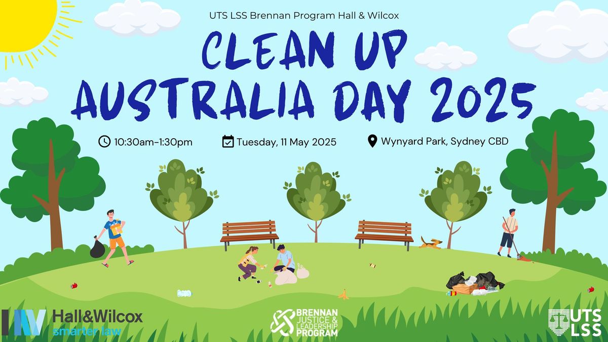 UTS LSS Brennan Program and Hall & Wilcox Clean Up Australia Day