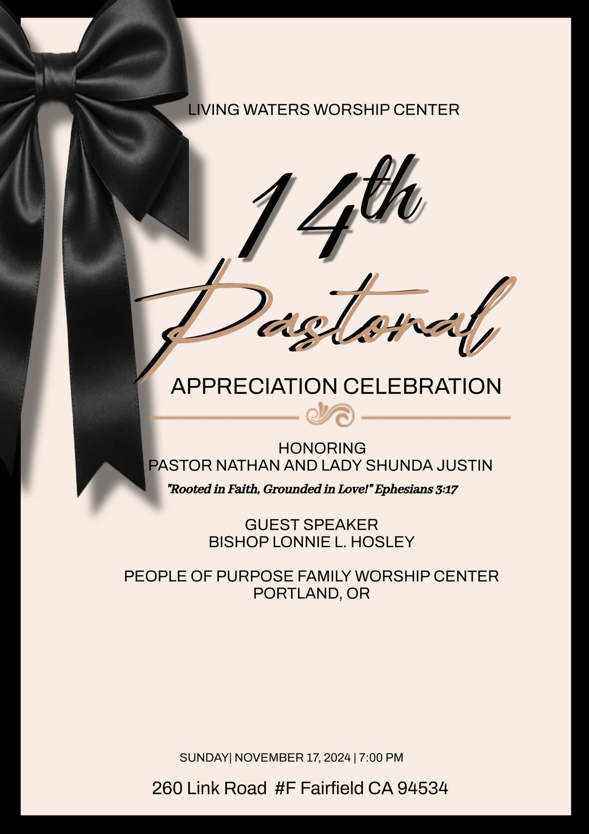 LWWC Pastoral Appreciation Celebration