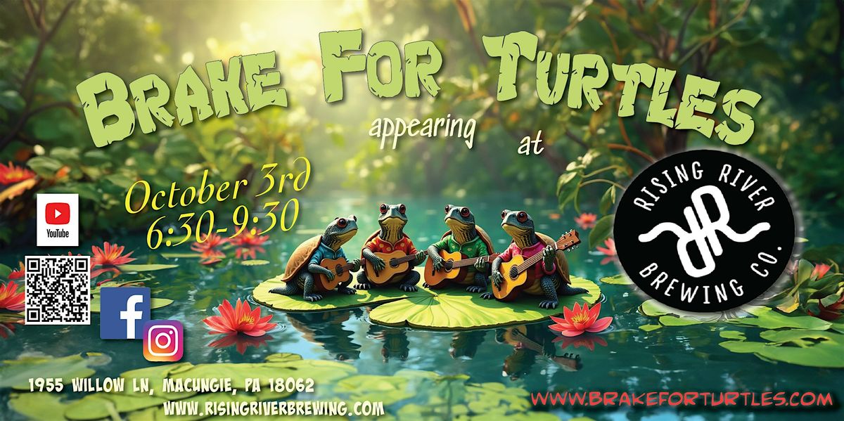 Brake For Turtles LIVE at Rising River Brewery