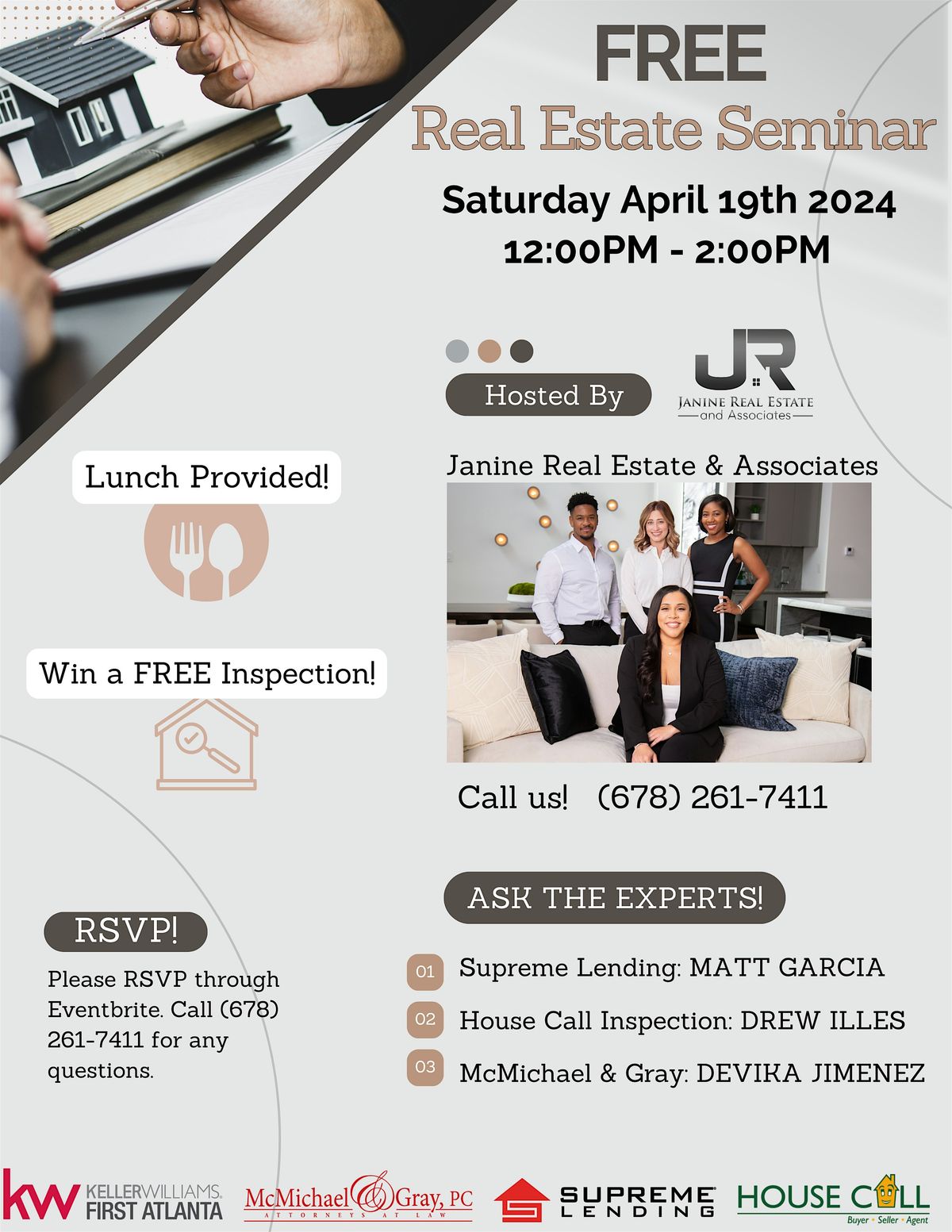 Real Estate Seminar  - Home Buying  | April 19th 2025