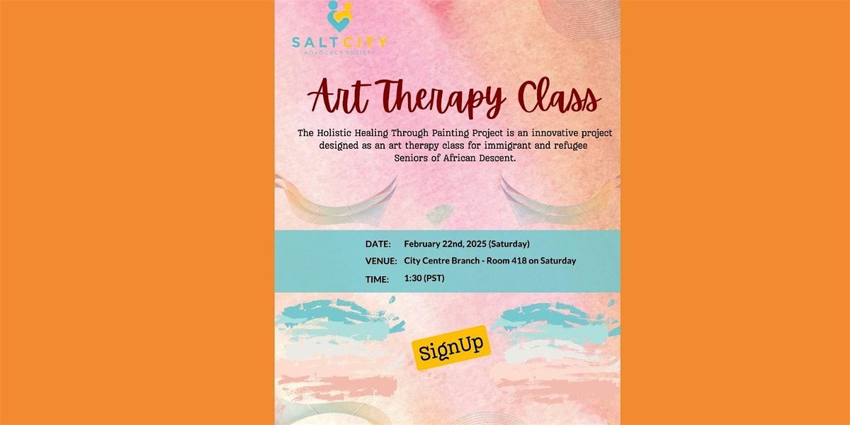 Holistic Healing Through Art Therapy for Seniors of African Descent