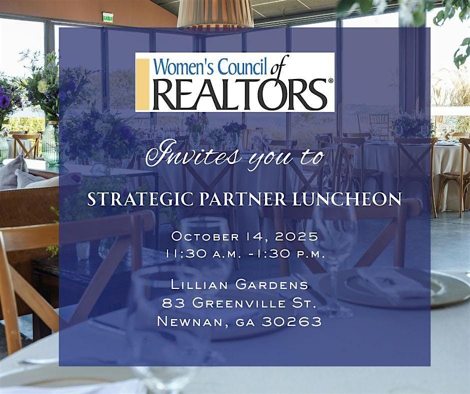 Strategic Partner Appreciation Luncheon