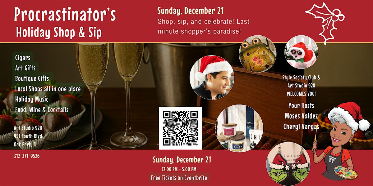 2025 Procrastinators' Shop and Sip Oak Park