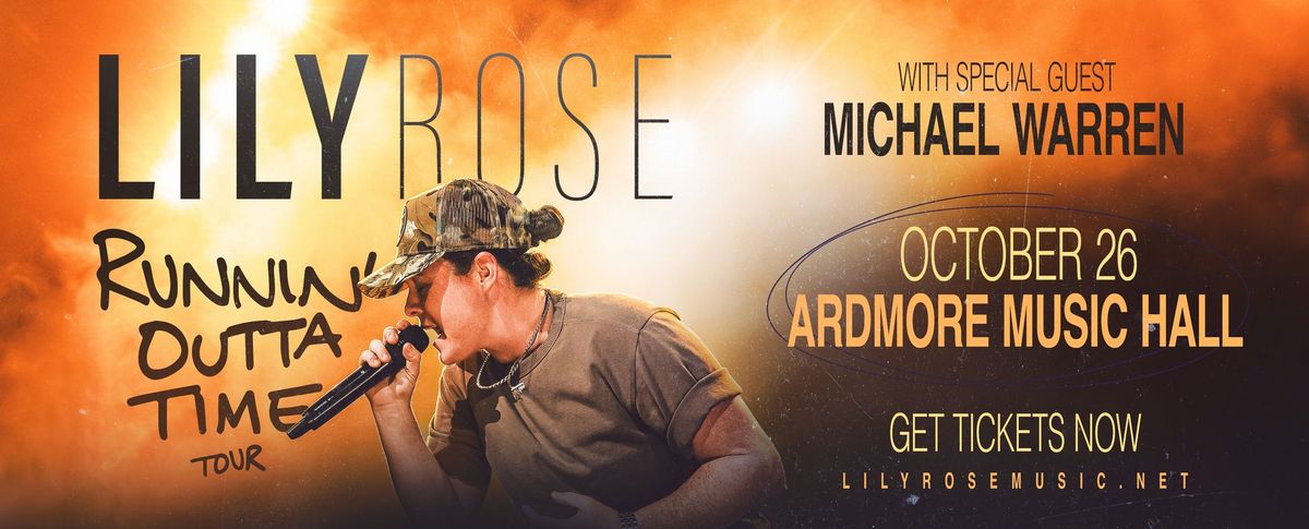 Lily Rose at Ardmore Music Hall 10\/26