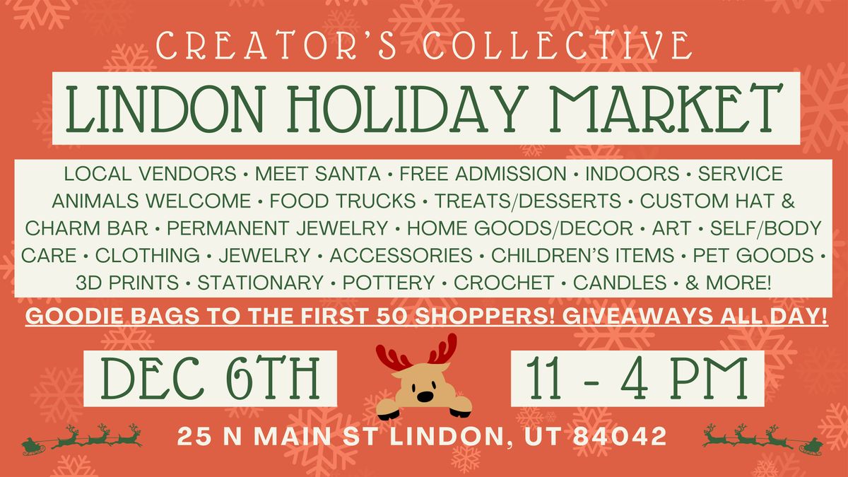 Creator's Collective Lindon Holiday Market