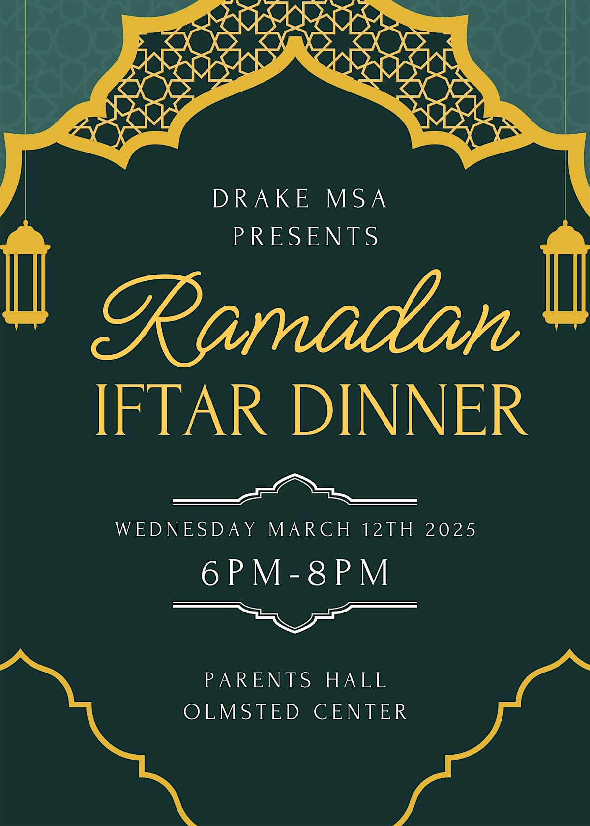 Ramadan Iftar Dinner 2025