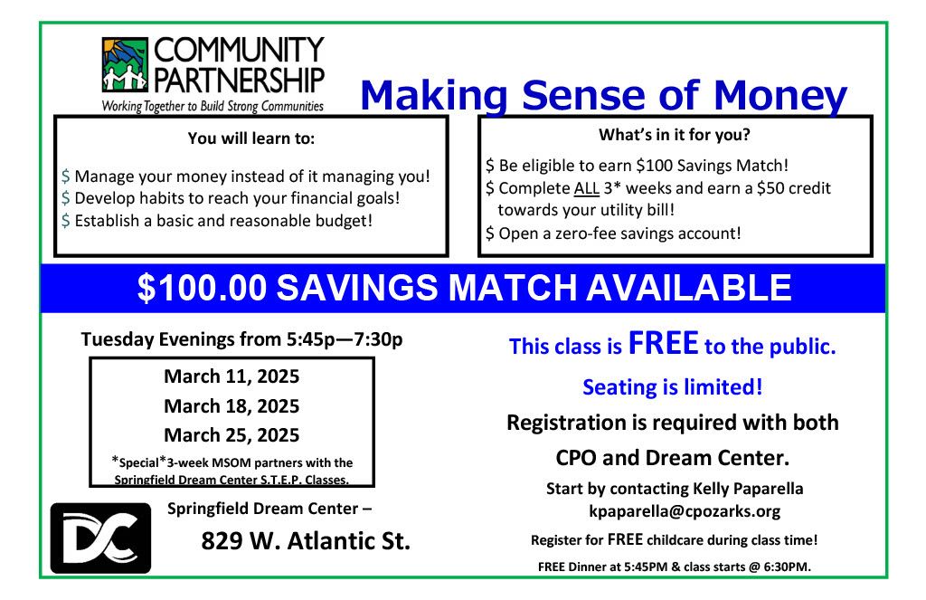 Making Sense of Money: 3-week short course