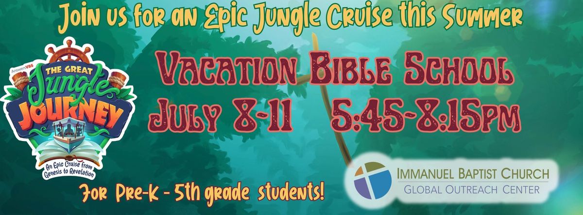 The Great Jungle Journey VBS at IBC