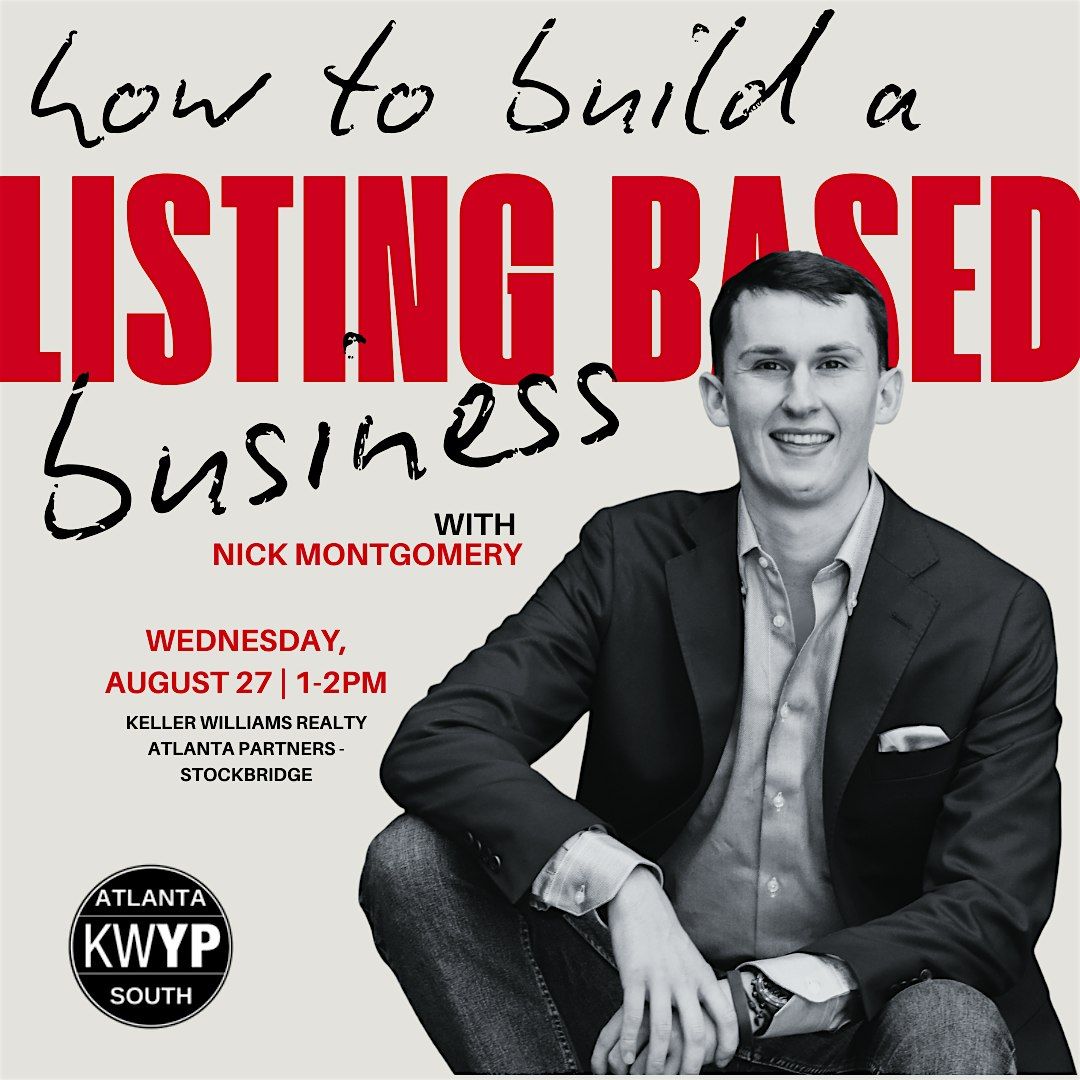 How To Build A Listing Based Business w\/ Nick Montgomery