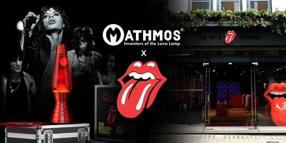 Mathmos X Rolling Stones Limited Edition Astro Lava Lamp Pre Sale