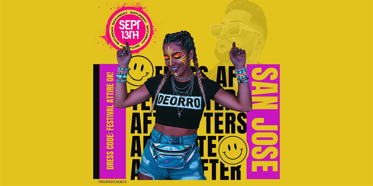 DEORRO AFTERS @SUSHI CONFIDENTIAL SAN JOSE