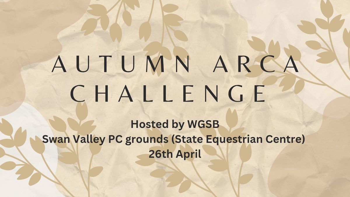 Autumn ARCA Challenge