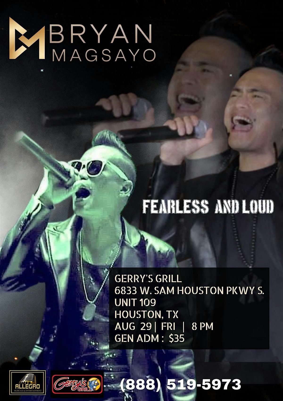 Bryan Magsayo \u2013 FEARLESS & LOUD - Houston, Texas