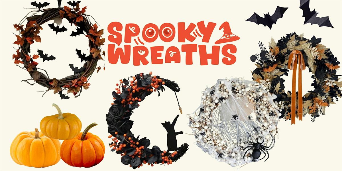 Spooky Wreath Making