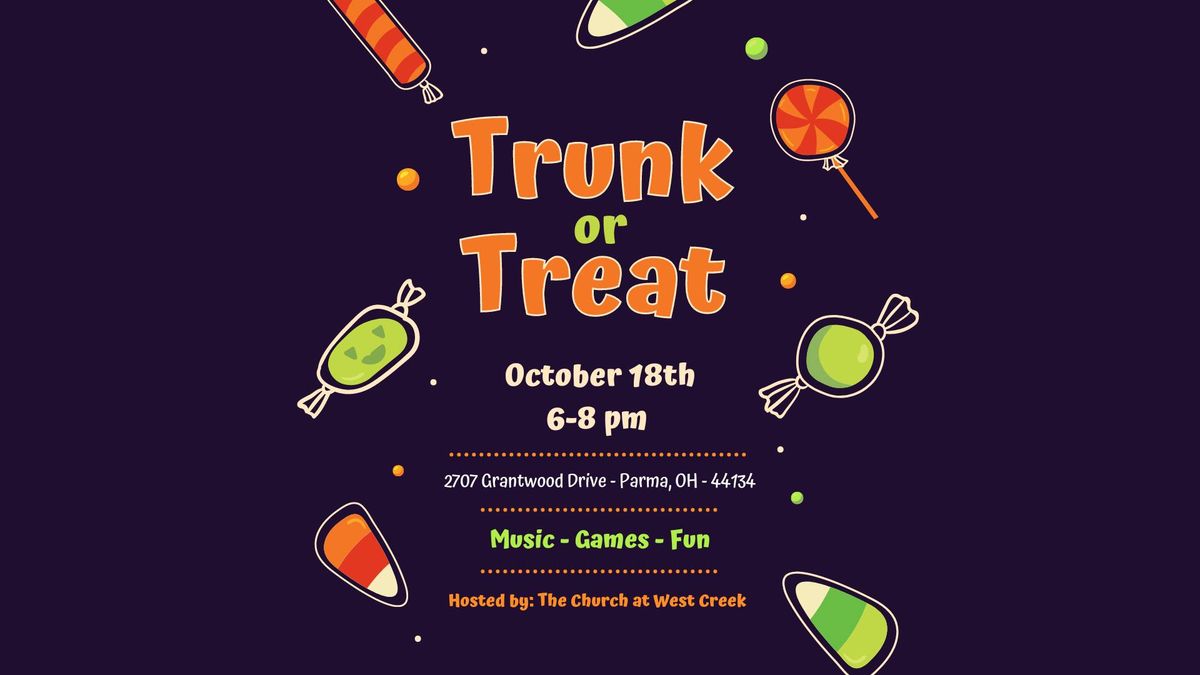 Trunk or Treat @ The Church at West Creek