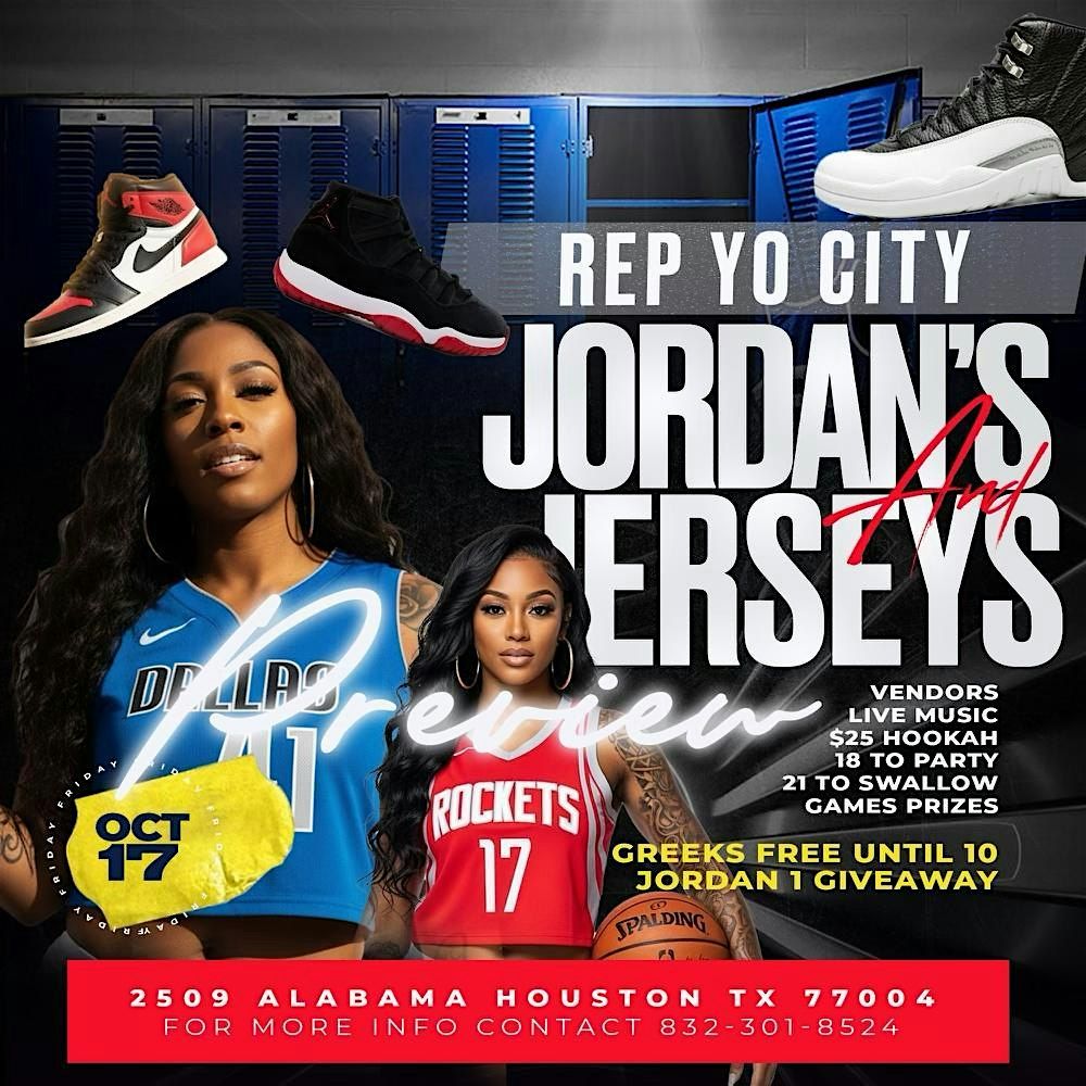 Rep Yo City: Jordan\u2019s & Jerseys Party