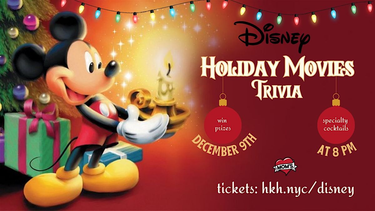 TIPSY TRIVIA MIDTOWN: Disney Holiday Movies