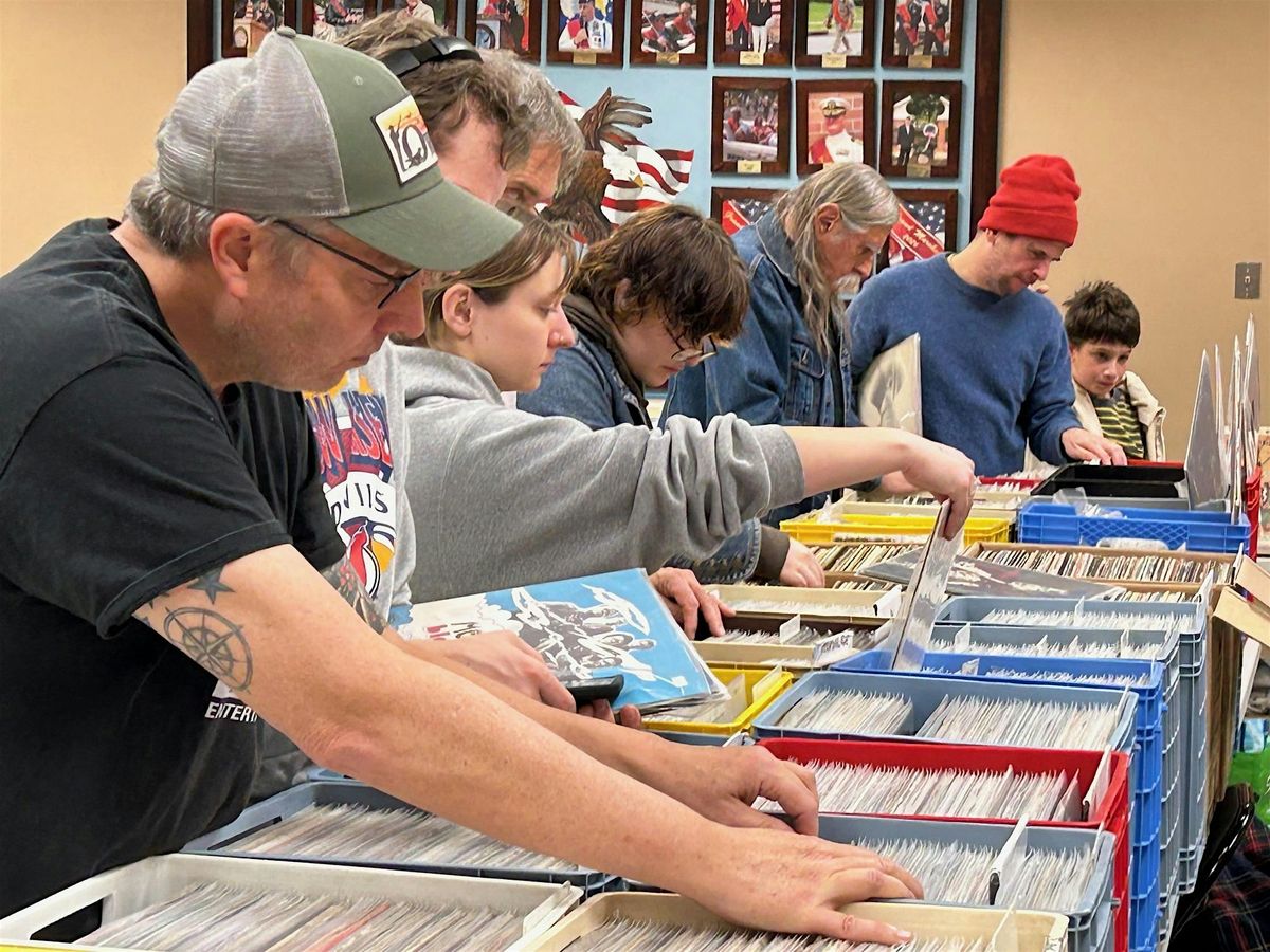 The Richmond Record Riot! BIG VINYL RECORD SALE! 20,000 LPs in one room!