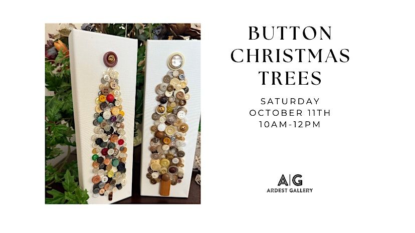 Button Christmas Trees with Barbara Welch