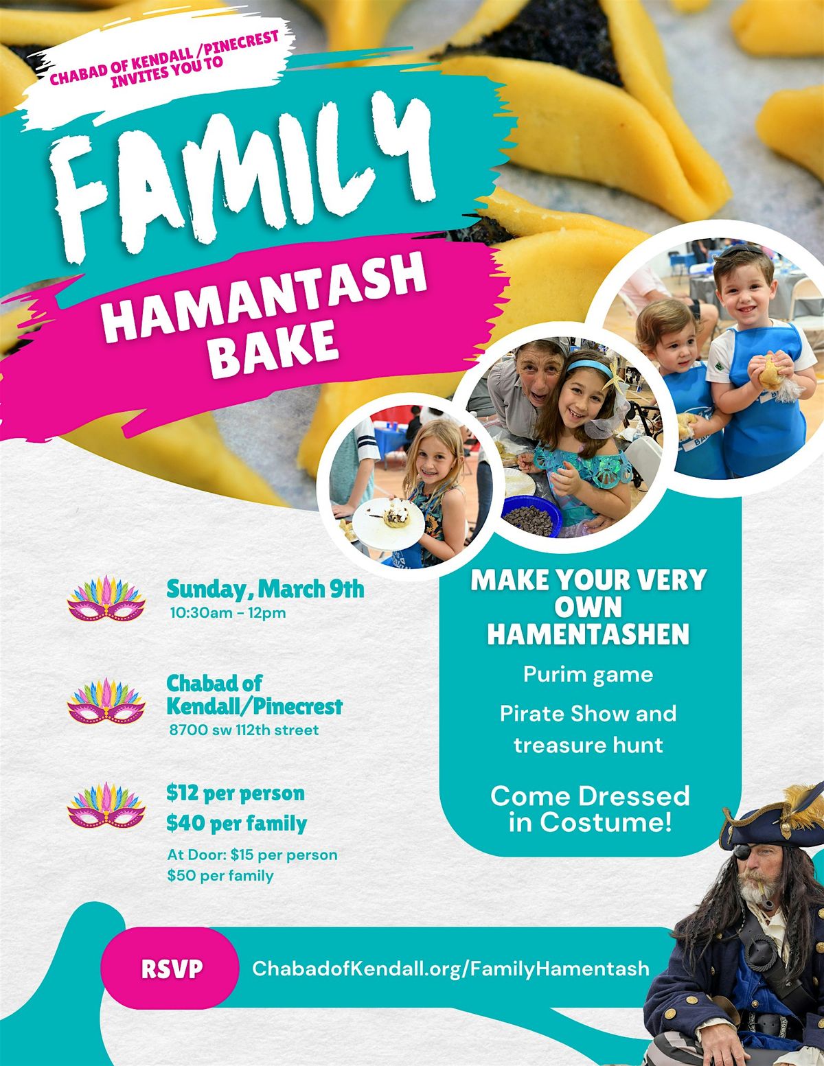 FAMILY HAMANTASH BAKE